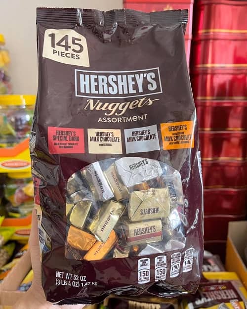 Kẹo chocolate Hershey's Nuggets review-3