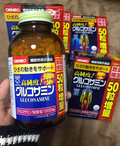 Review thuốc Glucosamine Orihiro của Nhật-2