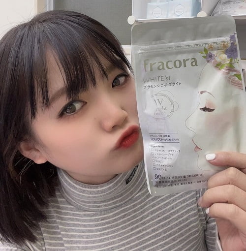 Viên uống trắng da của Nhật Fracora review-8