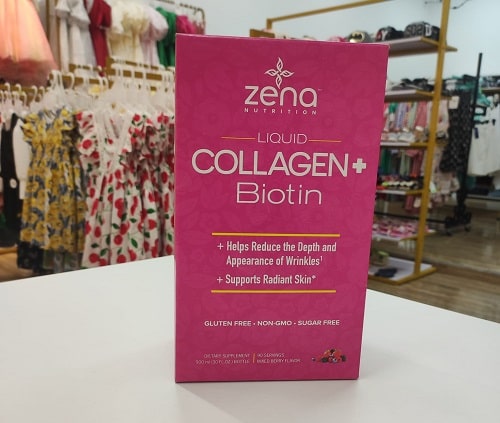 Zena Liquid Collagen Biotin review dạng nước?-3