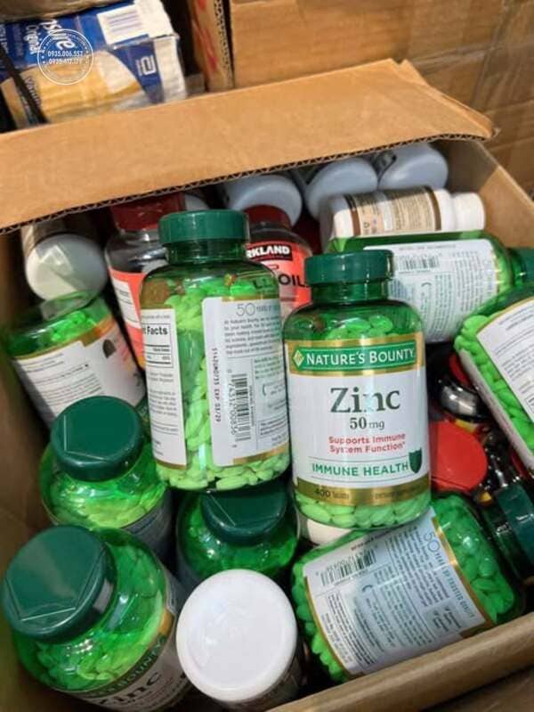 Có nên mua Nature’s Bounty Zinc 50mg 400 Caplets không?