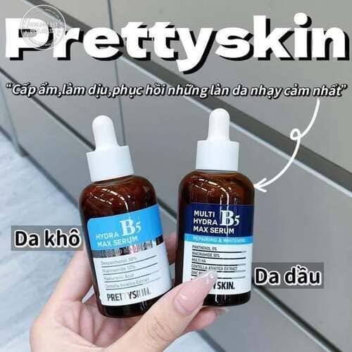 Tinh chất phục hồi da B5 Pretty Skin Hydra Max Serum của Hàn Quốc chai 50ml là gì?