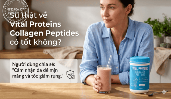 Sự thật Vital Proteins Collagen Peptides có tốt không?