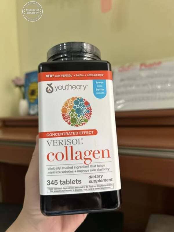 Giới thiệu Youtheory Verisol Collagen của Mỹ
