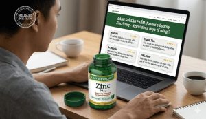 Thuốc kẻm Nature’s Bounty Zinc 50mg review người dùng nói gì